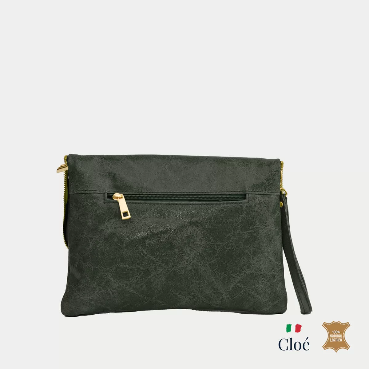 Дамска чанта Silia маслено зелено - Image 4