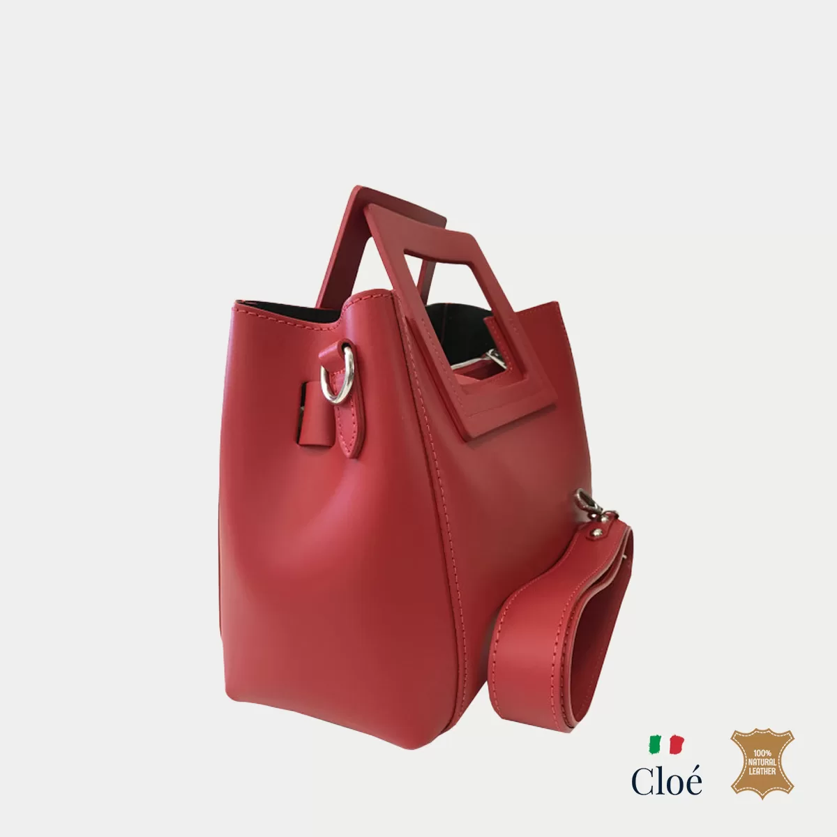 Дамска чанта Belinda червена - Image 2