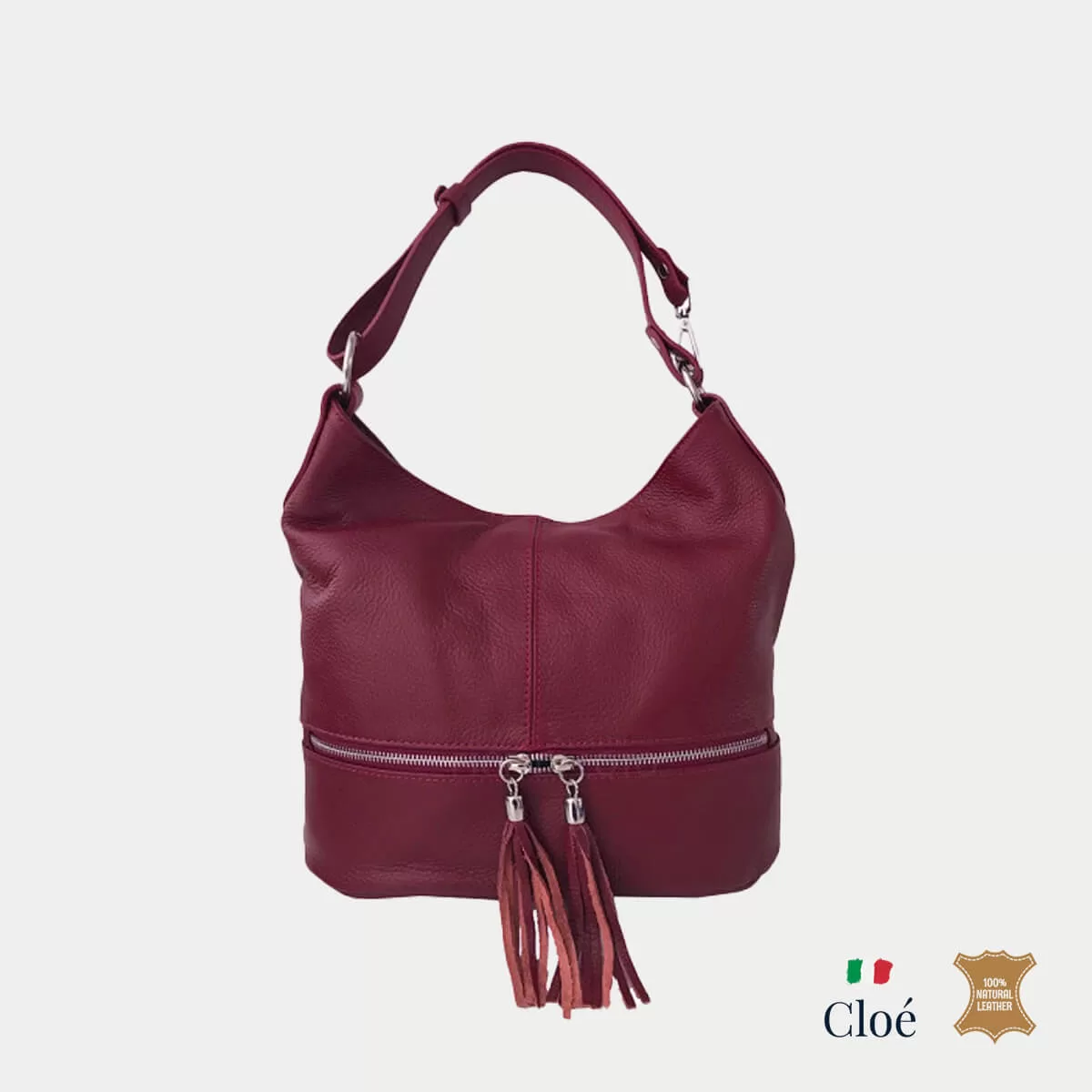 Дамска чанта Camila бордо