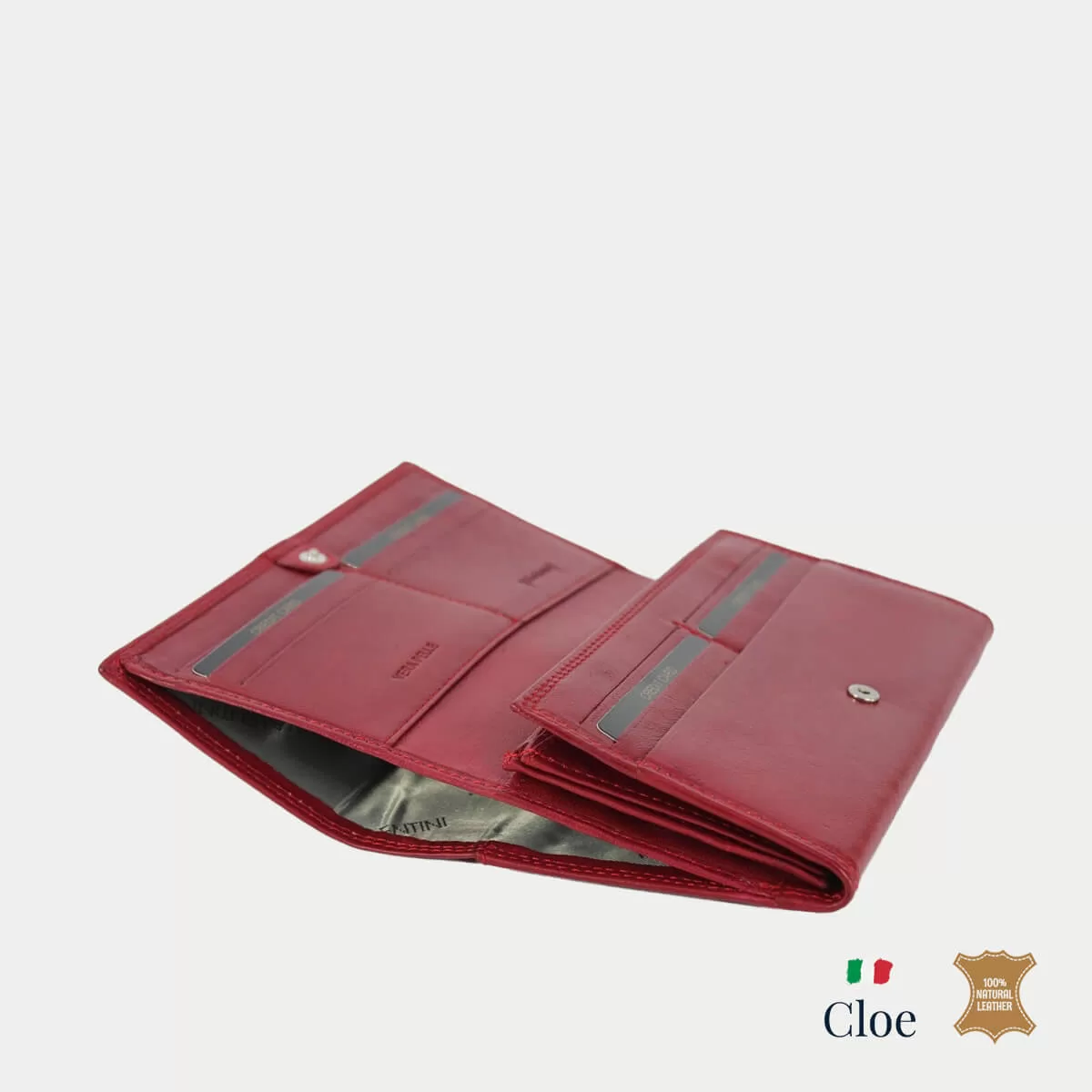 Дамско портмоне Valentini line lux червено - Image 4