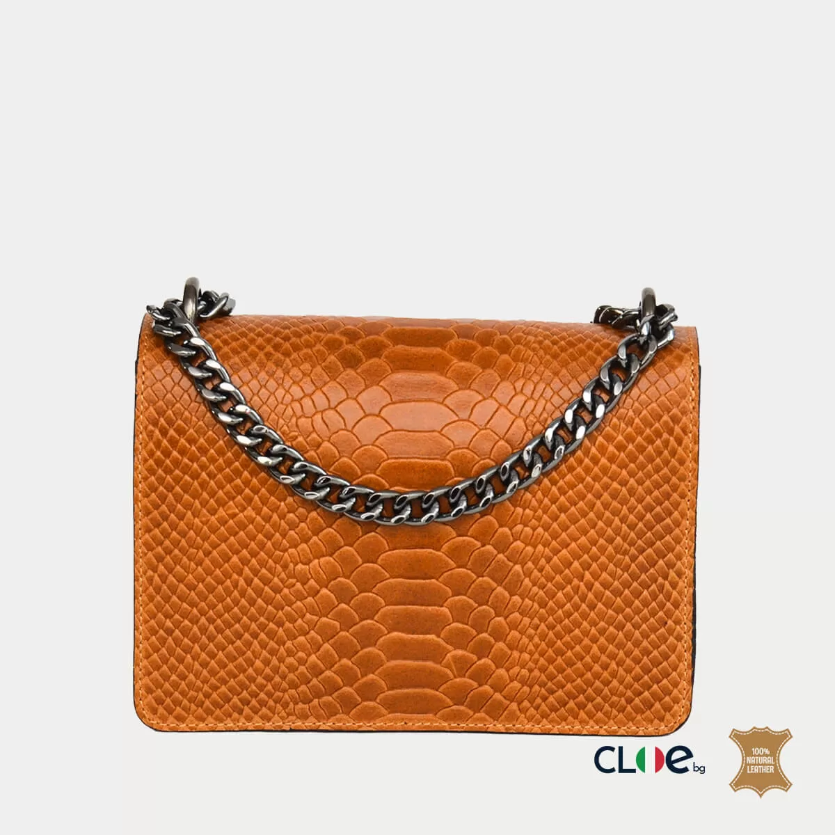 Дамска чанта Lily карамел - Image 4