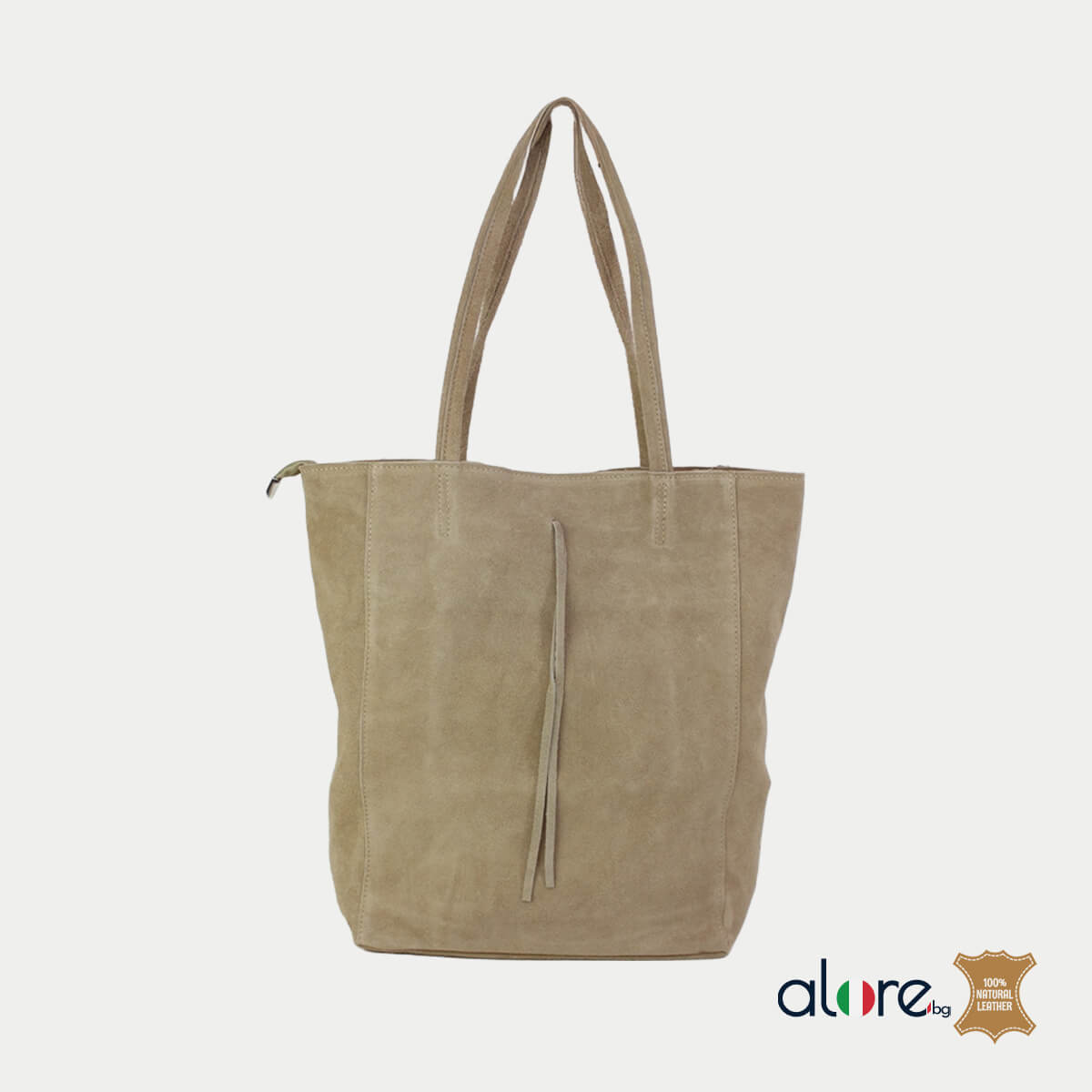 Дамска чанта Shade бежово - Image 3