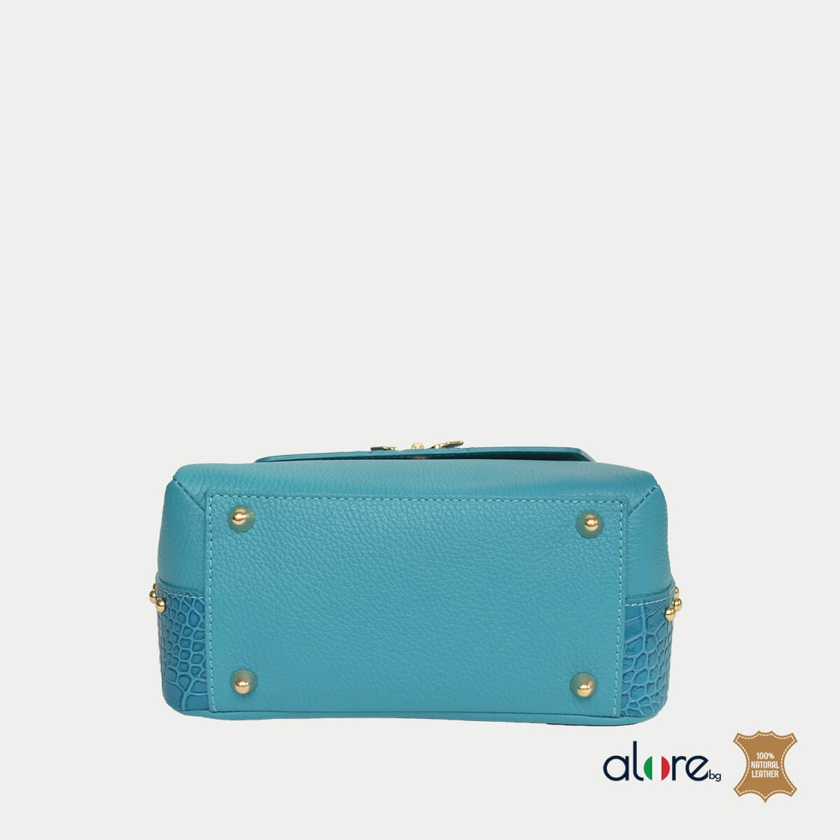 Дамска чанта Elisa морско синьо крок - Image 4