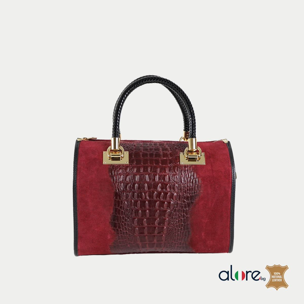 Дамска чанта Kati бордо