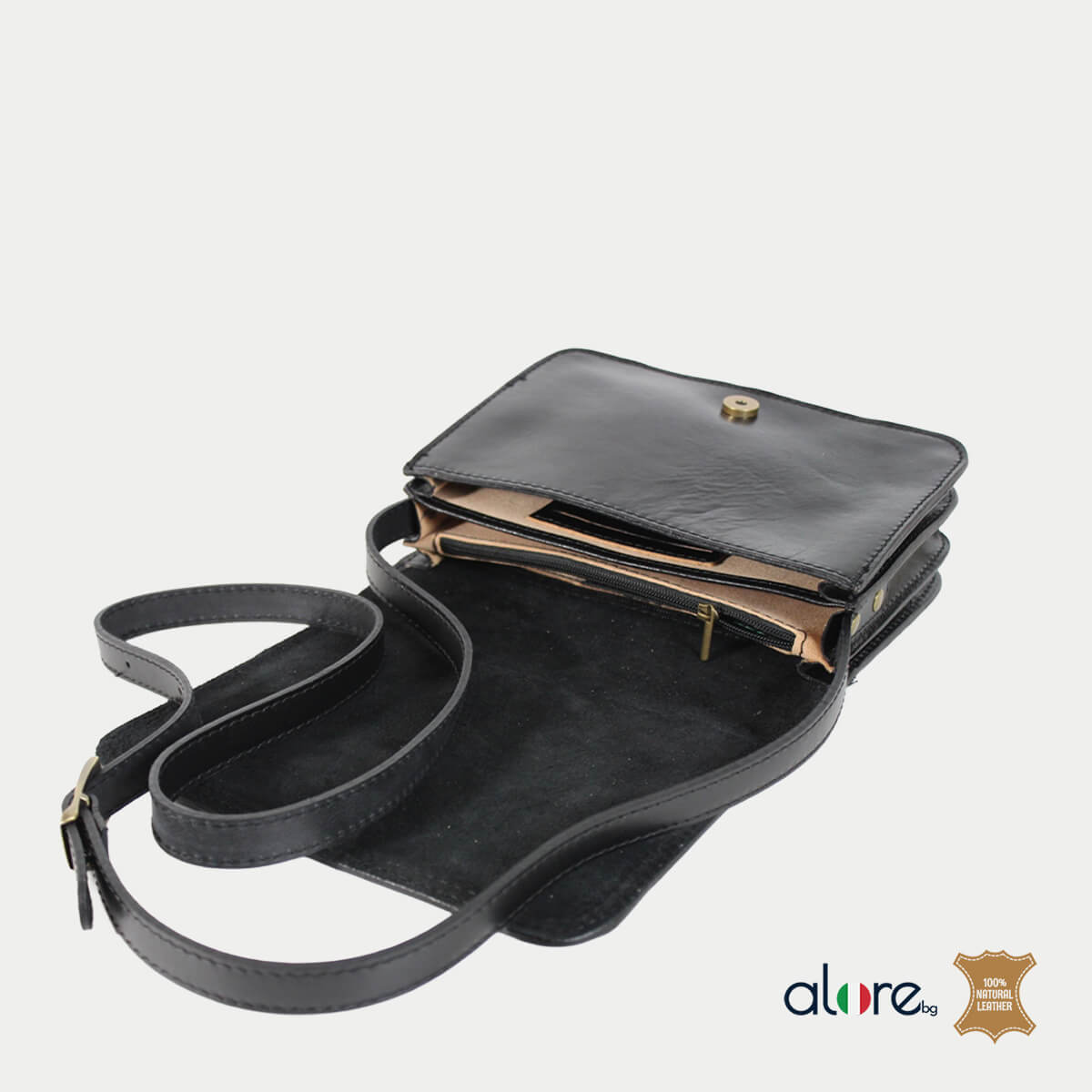 Дамска чанта Giada черно - Image 4