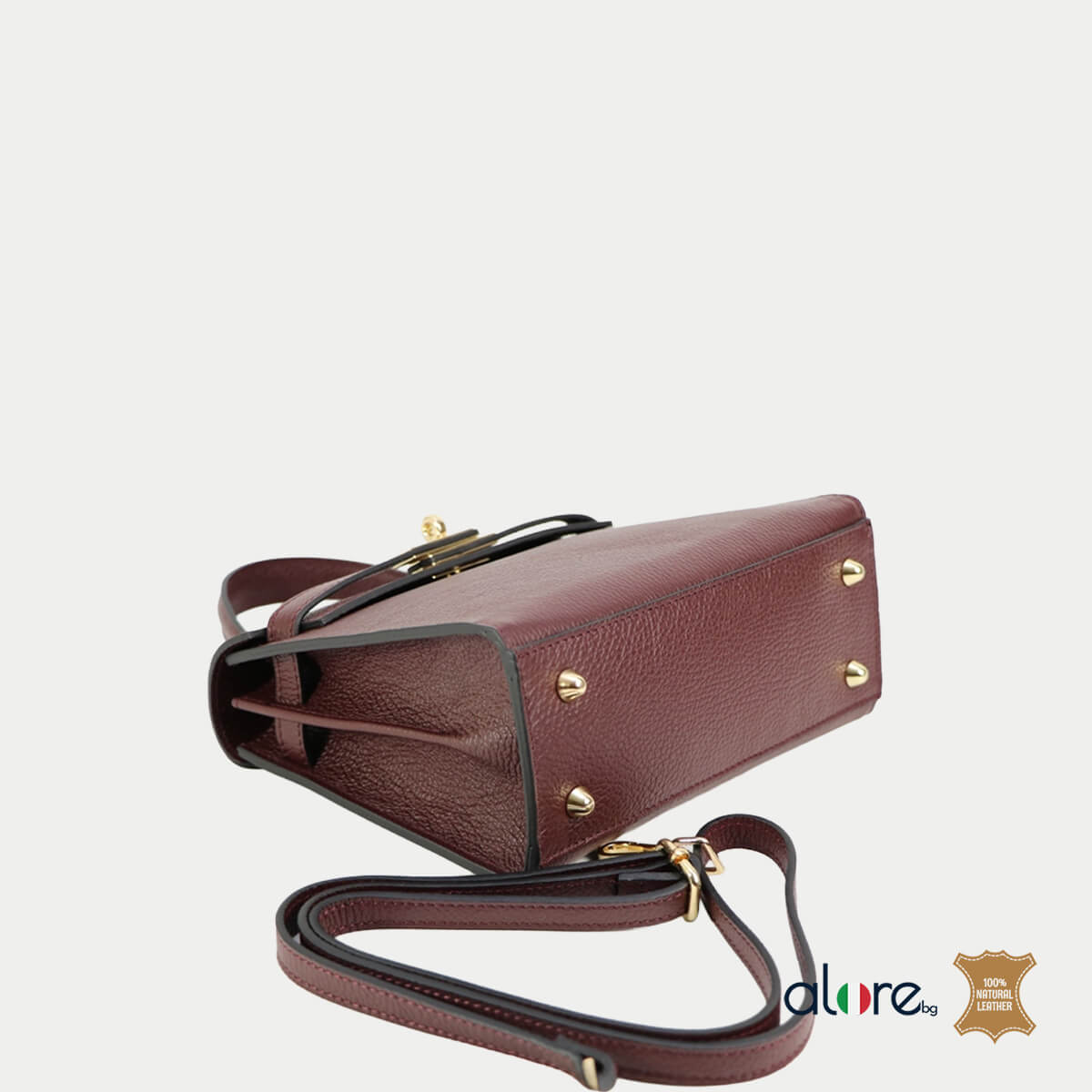 Дамска чанта Charlotte бордо - Image 4