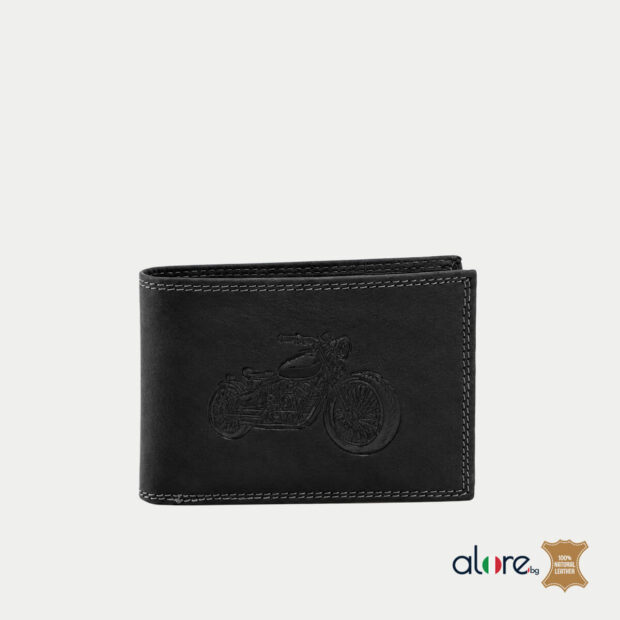 Мъжки портфейл Roote черно